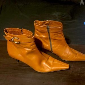 Sexy High Heel Ankle Boots With Pointed Toes